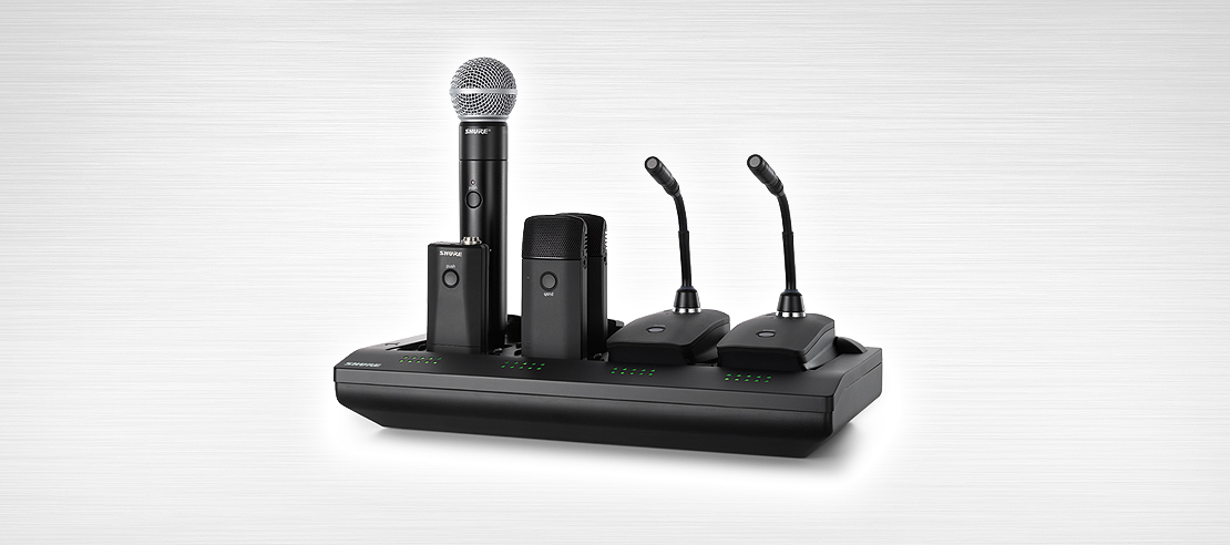 Shure Microflex™ Wireless neXt 4 & 8 無線麥克風系統組實品組合圖片5